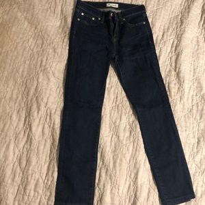 Madewell Alley Straight Leg Jeans